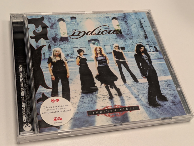 Indica - Ikuinen Virta (CD) KUIN UUSI!!
