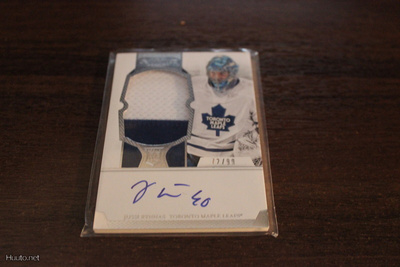 2012-13 Panini Dominion RC SP ROOKIE PATCH AUTO Jussi Rynnäs