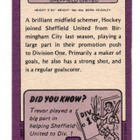 Purkkakuva Jalkapallo n:o 158 TREVOR HOCKEY. SHEFFIELD UNITE - pikkukuva 2