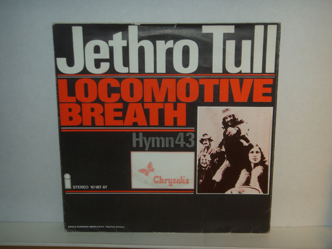 Jethro Tull 7" Locomotive Breath/Hymn 43 (ps)