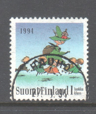 1994 muumimerkki loistoleimalla