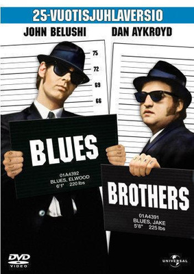 BLUES BROTHERS (2DVD) mukana Pidennetty versio elokuvasta