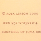 Rosa Liksom - Perhe (sid.) - pikkukuva 2