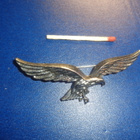 Luftwaffen kotkamerkki. Hopeanvärinen replica - pikkukuva 1