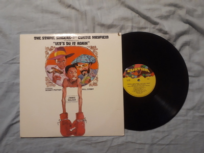 Staple Singers – Let's Do It Again (Original Soundtrack) lp