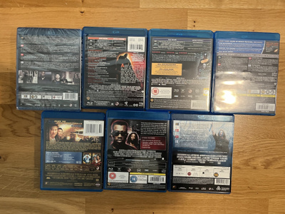 15 Blu Ray elokuvaa - myös yksittäin