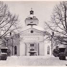 HÄMEENLINNA KIRKKO TALVIKUVA 1973 KULKENUT - pikkukuva 1