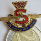 VANHA Merkki Pelastusarmeija The Salvation Army 1930-l - pikkukuva 1