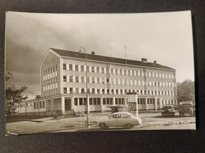VANHA Kortti Lappeenranta Kivat Autot 1950-l Alkup.Mallikpl