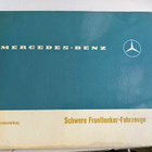 KÄYTTÖOHJEKIRJA    KUORMA-AUTO  MERCEDES-  BENZ - pikkukuva 1