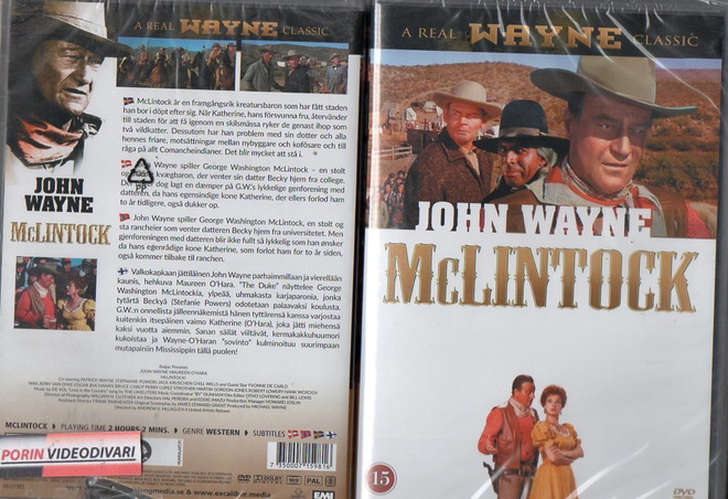 Mclintock	(83 384)	UUSI	-FI-	DVD	nordic,		john wayne	1963