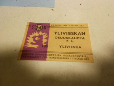 Tulitikkuetiketi