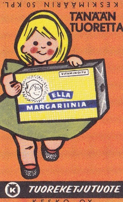 Ella Margariinia. tuoreketjutuote.. Kesko Oy ,        s89