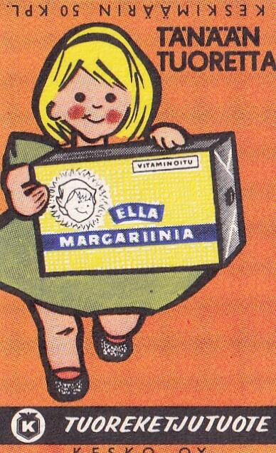Ella Margariinia. tuoreketjutuote.. Kesko Oy ,        s89