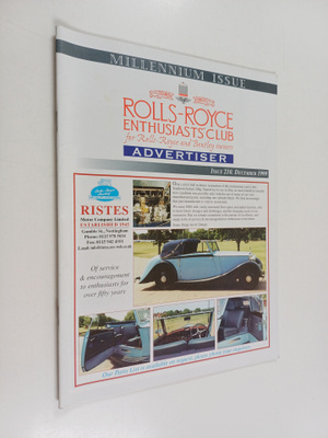 Rolls-Royce enthusiasts' club for Rolls-Royce and Bentley...