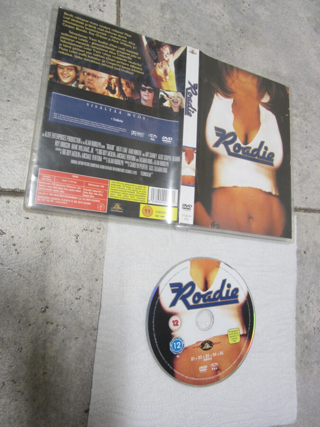 DVD Roadie (1980) SUOMIKANNET