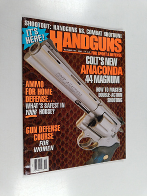 Handguns for sport & defence november 1991