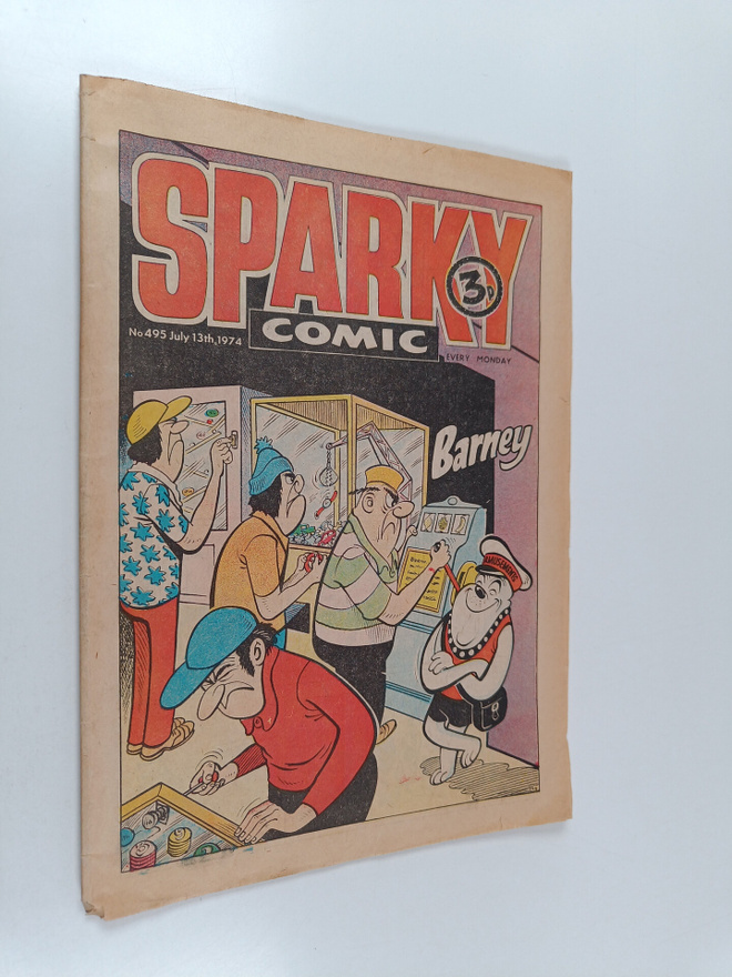 Sparky Comic n:o 495, July 1974