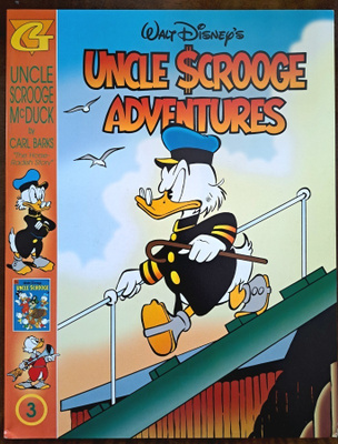 UNCLE SCROOGE ADVENTURES 3 (Gladstone) - Carl Barks