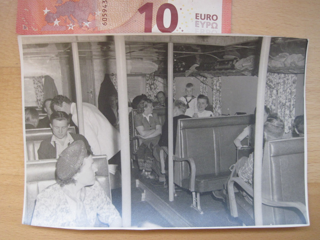 VANHA Valokuva Helsinki Vesibussi noin-1950