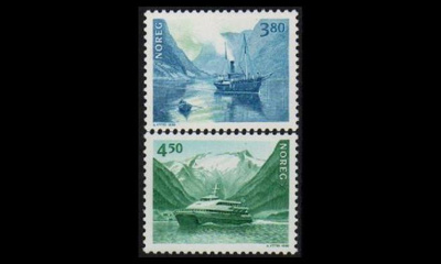 Norja 1280-1 ** Pohjola rannikkolaivoja (1998)
