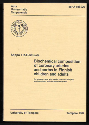 Ylä-Herttuala, Seppo : Biochemical composition of coronary..