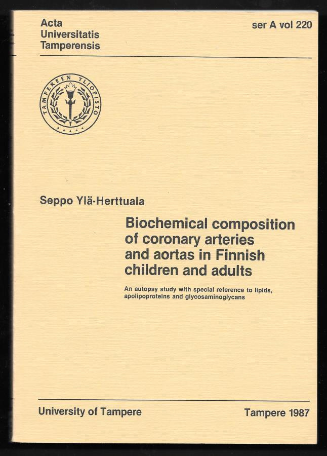 Ylä-Herttuala, Seppo : Biochemical composition of coronary..