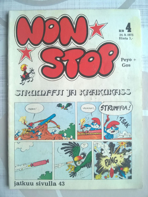 Non Stop - No 4 Sarjakuva
