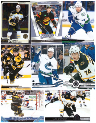 8 x JAKE DeBRUSK Bruins, Canucks