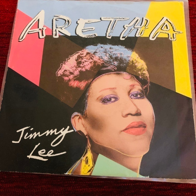 ARETHA FRANKLIN: Jimmy Lee * An Angel Cries *EUR 1986