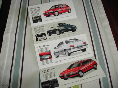 Peugeot mallisto 1993