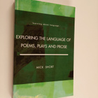 Mick Short : Exploring the language of poems, plays and p... - pikkukuva 1