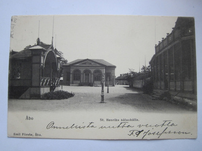 VANHA Postikortti Turku ennen-1905