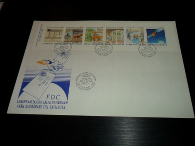 FDC LaPe V12 1056-1061 POSTI 350 VUOTTA 1988.6.9.
