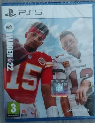 * Madden NFL 22 PS5 Uusi/Muoveissa Lue Kuvaus