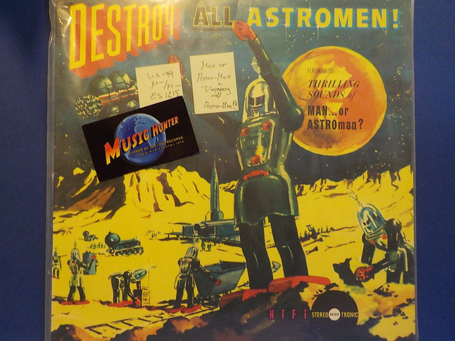 MAN OR ASTRO-MAN? - DESTROY ALL ASTRO-MEN!! US 1994 M-/M- LP