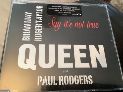 QUEEN and PAUL RODGERS / Say It’s Not True cd.