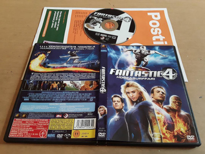 Fantastic 4 - Hopeasurffari - SF Region 2 DVD (FS Film Oy)