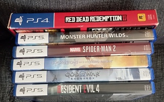 Ps5 pelejä