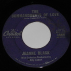 7" JEANNE BLACK  Jimmy Love - single -61 pop,rock n roll EX- - pikkukuva 2