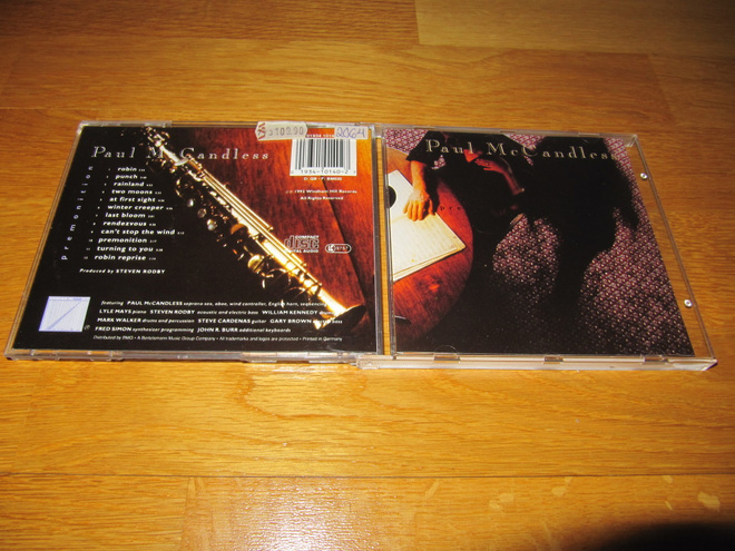 Paul McCandless: Premonition CD