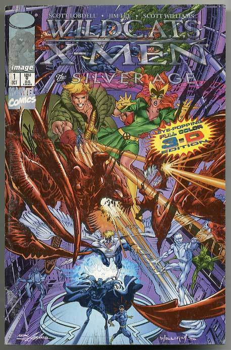 WildC.A.T.S/X-Men #1: The Silver Age, 3-D (Image,  1997)