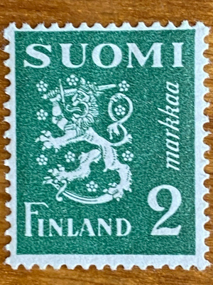 LEIJONAMALLI 1930 2MARKKAA**