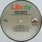 NOEL POINTER :: ALL MY REASONS :: VINYYLI LP 1981 - pikkukuva 4