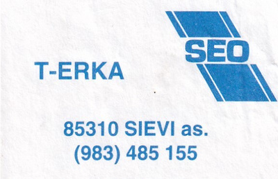 Sievi. T - Erka. SEO  .  s95