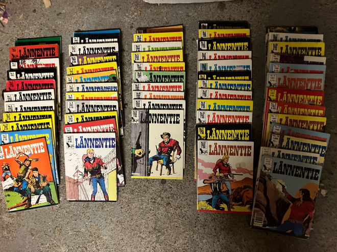LÄNNENTIE 1982-1988 58kpl