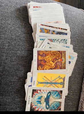 Aleister Crowley Thot Tarot - 1986