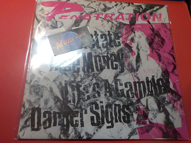PENETRATION - DONT DICTATE / FREE MONEY M-/M- 12'' EP