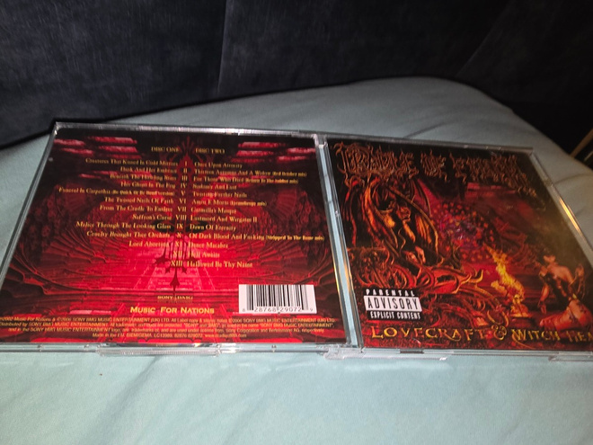 Cradle of Filth – Lovecraft & Witch Hearts (2CD, 2002, Music