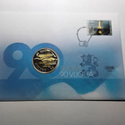 Suomi 5 euro 2007 proof rahakirjeenä - pikkukuva 1